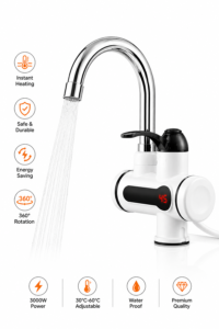 Electric Shower Water Heater, 3000W