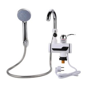 Instant Hot Water Kitchen Faucet with Shower Head